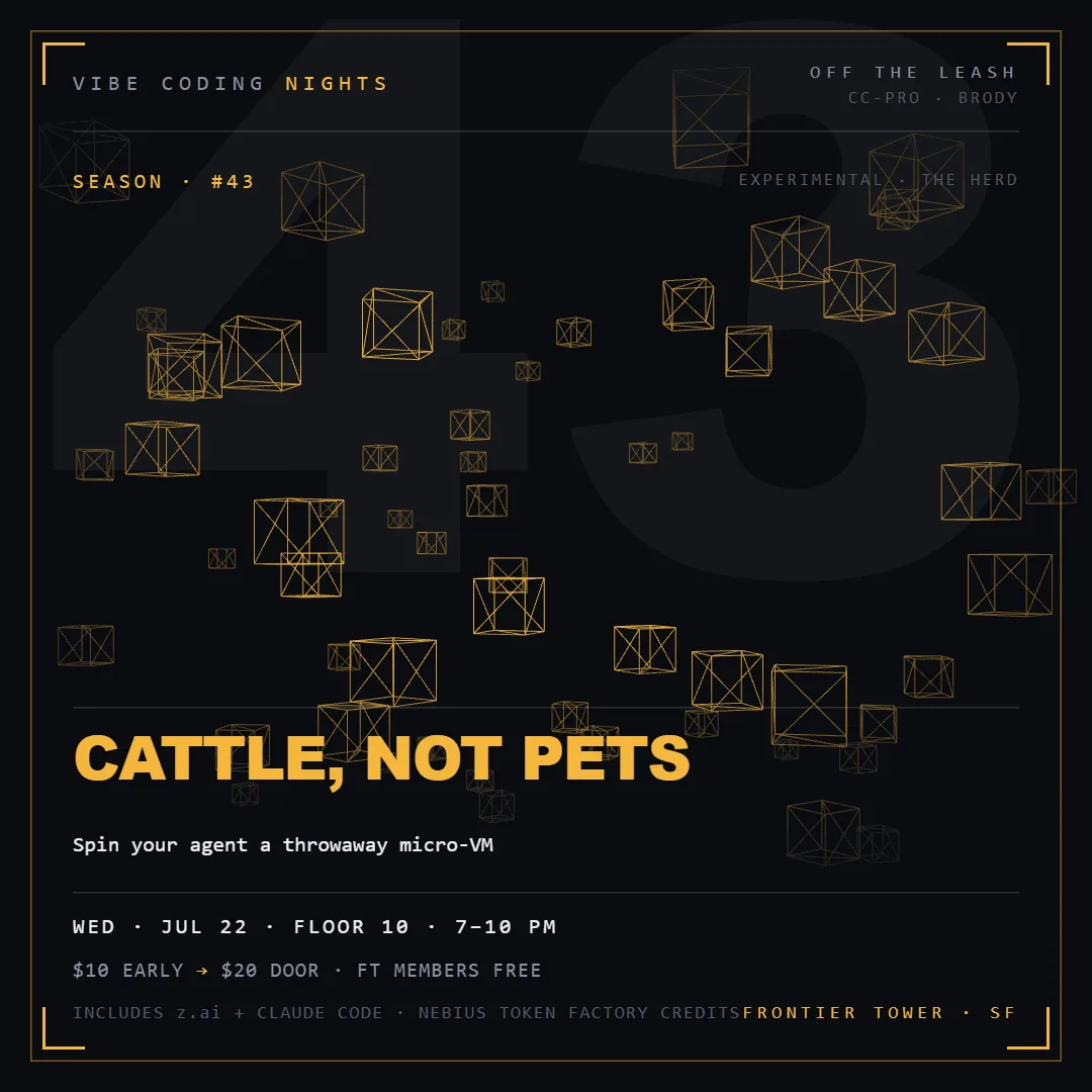 Cattle, Not Pets